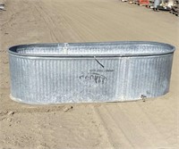 Sioux Steel Oval Galvanized Trough
