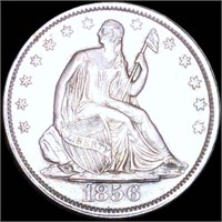 1856 Seated Half Dollar UNCIRCULATED
