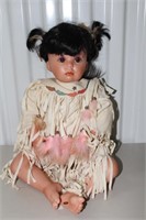 Native American Porelain Doll