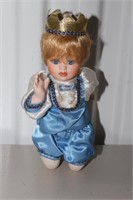 King Porcelain Doll By Court of Dolls