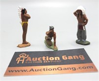54MM Painted Lead Indians