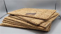 Set of 8 Woven Rattan Placemats