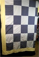 Hand-Stitched Quilt Top - 63x73