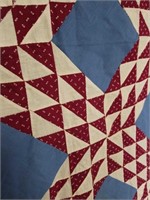 Hand-Stitched Quilt Top - 72x83