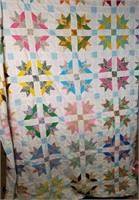Hand-Stitched Quilt Top - 77x90