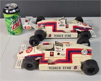 Pair of 1982 5 Texaco (Tom Sneva ) Plastic Race