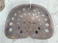 tin implement seat