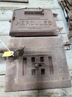 Hercules & Sunbeam Iron stove Doors