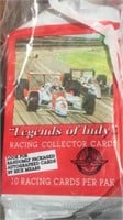 Indy Legends of Racing Cards19 pcks