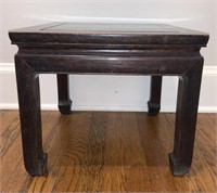 Asian Style Side Table 14"H x 16" Square