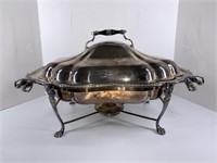 Silver Plate Warming Chaffing Dish