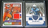 Two (2) Mike Williams Patch Cards