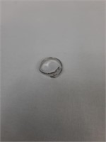 HOLD MY HAND  RING 0.925 SILVER PLATED RING