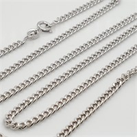 SILVER 24", 11.2 GM 925 MARKING, CUBAN LINK WITH