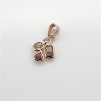 14K ROSE GOLD FANCY COLORDIAMOND(0.7CT)