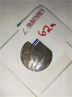PROVINCE OF CANADA BANK OF MONTREAL 1844 ½ PENNY
