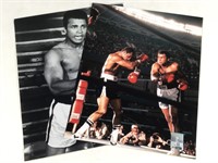 2 Muhammad Ali Original 8" x 10" Photographs