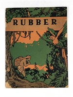 1919 Wood Block Print Rubber Booklet