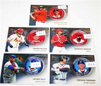 Medallion Baseball Cards - Molina, Baez, Rendon