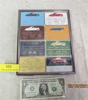 Framed Auto Club Meet Tags