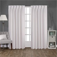 exclusive home pleat curtain panels 52" x 84"