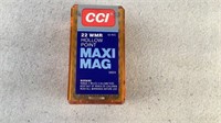 (50) CCI Maxi Mag 22 Magnum Hollow Points