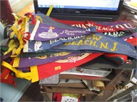 15 Vtg. Town & State Pennants