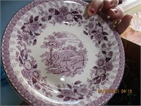 Aimcee Woodland Made in England Dishes & 1 German