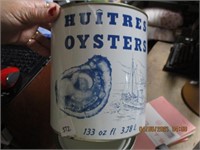 133 oz. Oyster Can-Madison, Md.