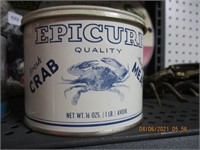 16 oz. Epicure Crabmeat Can-Cambridge, Md