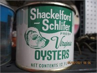 12 oz. Shackelford-Schlifer Oyster Can-Severn, Va