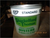 12 oz. Plastic Shackelford-Thomas Oyster Can-
