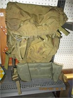 Vtg. US Military Field Back Pack