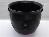 Antique Cast Iron Footed Cauldron