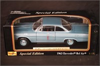 1:18 Maisto 1962 Chevrolet Bel Air; NIB