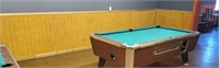 PANELING IN BACK BAR AND POOL ROOM