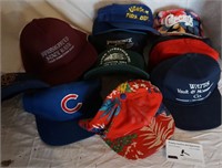 14 baseball style caps for one money