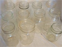 11 canning jars for one money