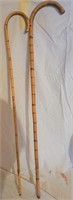 2 bamboo canes for one money