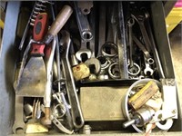 Drawer of Wrenches & Assrt. Tools