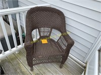 Plastic Wicker Chair