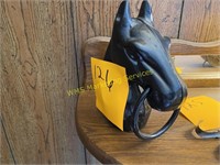 Horse Head Hitching Post - Modern