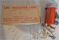 vintage life preserver light