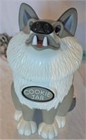 plastic dog cookie jar w/ sound