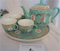 oriental teapot set