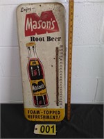 Mason\'s Root Beer Thermometer As Is