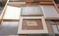 banana box of picture frames