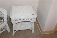 SMALL WICKER TABLE