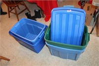 LOT 4 MISC TUBS