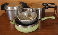 Lot of Assorted Pots & Pressure Cookers
